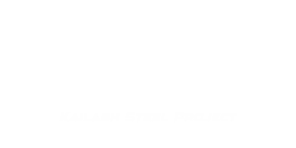 Kailash Steel Project Website Whole White Logo